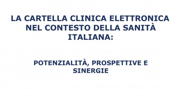 La cartella clinica elettronica nel contesto della sanità italia
