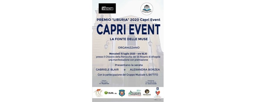 Premio "Liburia" 2020 Capri Event