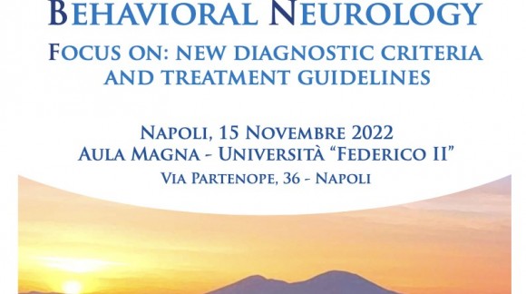 14/11/22: 9th Workshop of Cognitive and Behavioral Neurology