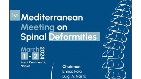 01-02/03/24: Mediterranean meeting on spinal deformities
