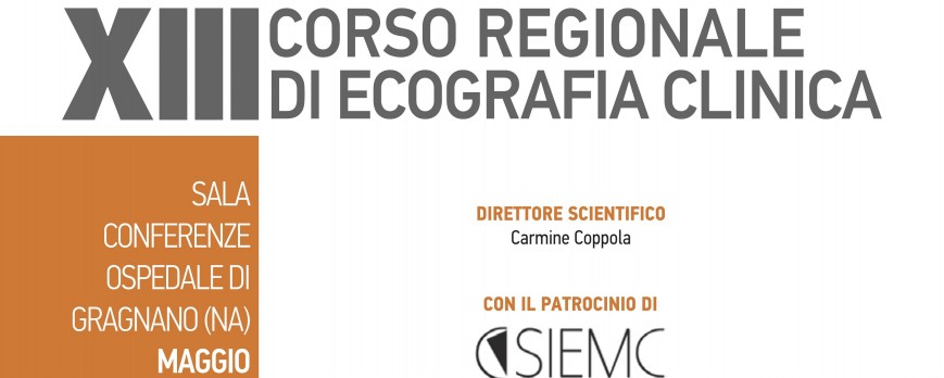 XIII Corso Regionale di Ecografia Clinica