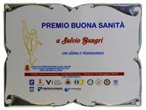 Ortopedia Meridionale Dott. Salvio Zungri Srl: premio "Buona Sanità" 2019