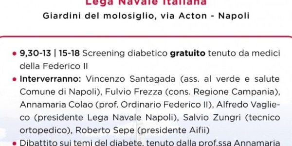 13/11/22: Governare il Diabete