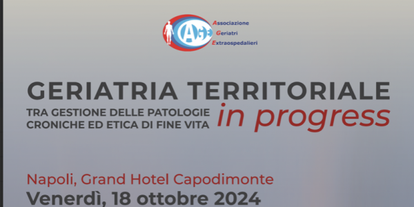 18/10/24: Geriatria territoriale in progress