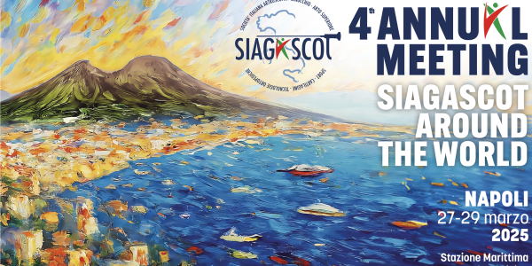 27-29/03/2024: 4°ANNUAL MEETING SIAGASCOT