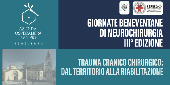 08/10/26: Trauma cranico chirurgico: dal territorio alla riabilitazione @ Benevento